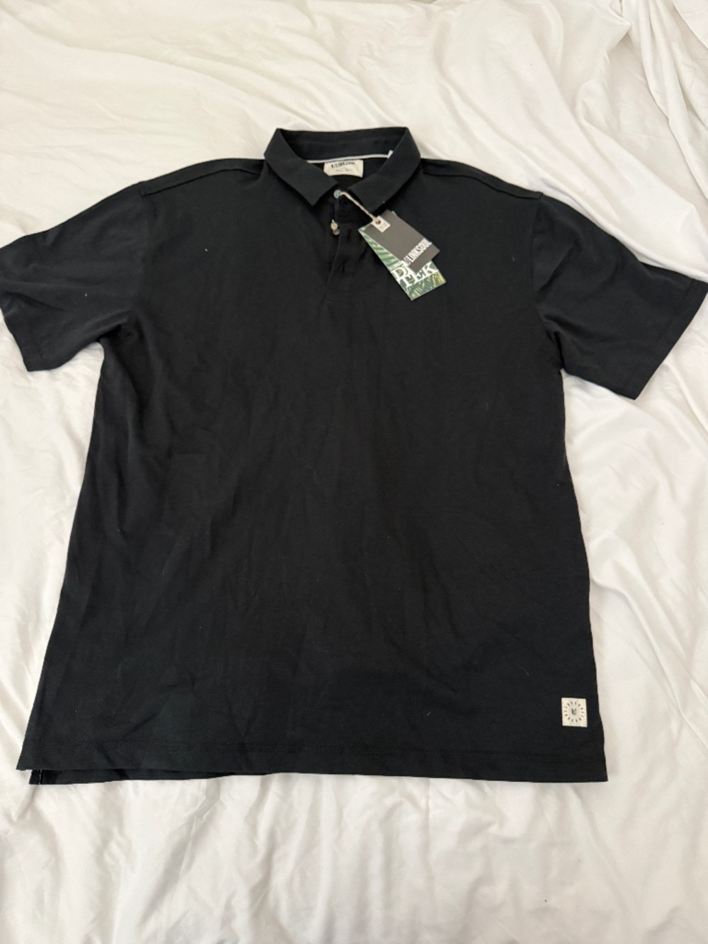 linksoul polo top  size XL  details: -NWT -color: black  -short sleeve